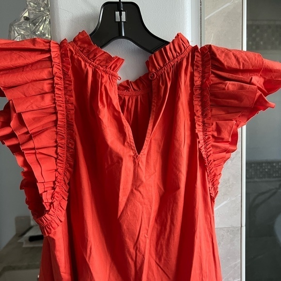 ULLA JOHNSON Joan Tiered Ruffle Dress - Picture 9 of 11